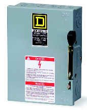 SWITCH SAFETY 3P 30A 240V GEN DUTY W/NEUTRAL - General - Fusible